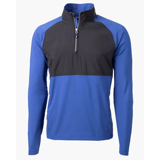 Adapt Recycled Soft Knit Stretch Men's Hybrid Quarter Zip Pullover — view 21