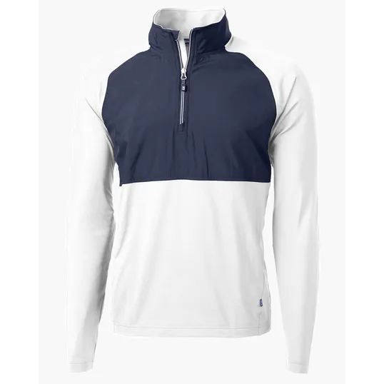 Adapt Recycled Soft Knit Stretch Men's Hybrid Quarter Zip Pullover — view 22