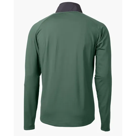 Adapt Recycled Soft Knit Stretch Men's Hybrid Quarter Zip Pullover — view 37