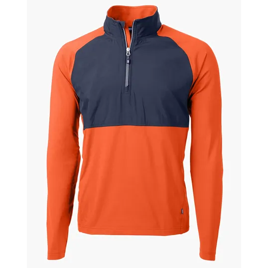 Adapt Recycled Soft Knit Stretch Men's Hybrid Quarter Zip Pullover — view 25