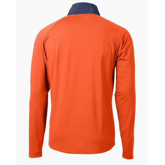 Adapt Recycled Soft Knit Stretch Men's Hybrid Quarter Zip Pullover — view 38