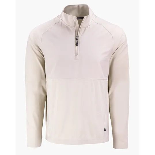 Adapt Recycled Soft Knit Stretch Men's Hybrid Quarter Zip Pullover — view 42