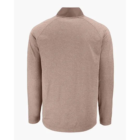 Adapt Recycled Soft Knit Stretch Men's Hybrid Quarter Zip Pullover — view 45