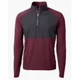 Adapt Recycled Soft Knit Stretch Men's Hybrid Quarter Zip Pullover — view 15