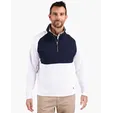 Adapt Recycled Soft Knit Stretch Men's Hybrid Quarter Zip Pullover — view 8