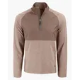 Adapt Recycled Soft Knit Stretch Men's Hybrid Quarter Zip Pullover — view 44