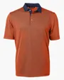 Virtue Recycled Micro Stripe Featherlight Pique Men's Polo — view 14