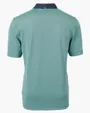Virtue Recycled Micro Stripe Featherlight Pique Men's Polo — view 26