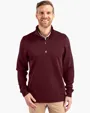 Traverse Recycled Smooth Stretch Men's Quarter Zip Pullover — view 2
