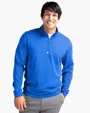 Traverse Recycled Smooth Stretch Men's Quarter Zip Pullover — view 3