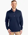 Traverse Recycled Smooth Stretch Men's Quarter Zip Pullover — view 6