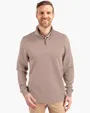 Traverse Recycled Smooth Stretch Men's Quarter Zip Pullover — view 35