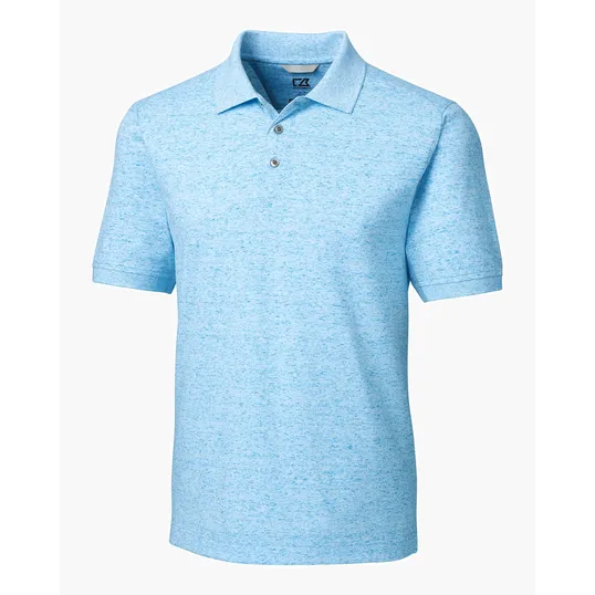 Advantage Cotton-Blend Pique Space-Dye Polo — view 20