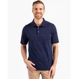 Advantage Cotton-Blend Pique Space-Dye Polo — view 4