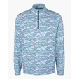 Traverse Recycled Smooth Stretch Men's Camo Quarter Zip Pullover — view 6