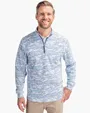 Traverse Recycled Smooth Stretch Men's Camo Quarter Zip Pullover — view 2
