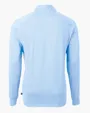 Adapt Recycled Soft Knit Stretch Men's Heathered Quarter Zip Pullover — view 19