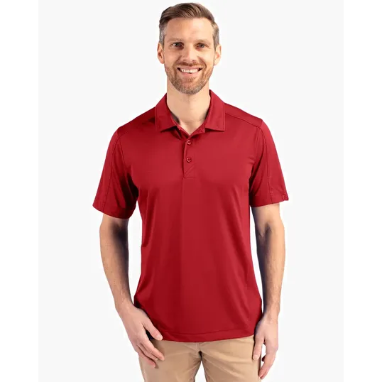 Prospect Recycled Featherlight Stretch Men's Polo — view 3