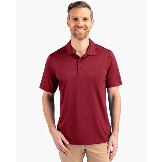 Prospect Recycled Featherlight Stretch Men's Polo — view 4
