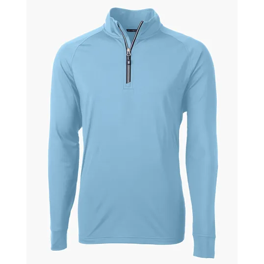 Adapt Recycled Soft Knit Stretch Men's Quarter Zip Pullover — view 16