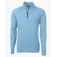 Adapt Recycled Soft Knit Stretch Men's Quarter Zip Pullover — view 16