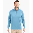 Adapt Recycled Soft Knit Stretch Men's Quarter Zip Pullover