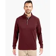 Adapt Recycled Soft Knit Stretch Men's Quarter Zip Pullover — view 2