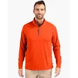Adapt Recycled Soft Knit Stretch Men's Quarter Zip Pullover — view 4