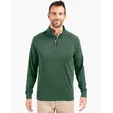Adapt Recycled Soft Knit Stretch Men's Quarter Zip Pullover — view 6