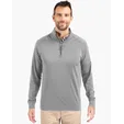 Adapt Recycled Soft Knit Stretch Men's Quarter Zip Pullover — view 10