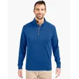 Adapt Recycled Soft Knit Stretch Men's Quarter Zip Pullover — view 11