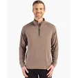 Adapt Recycled Soft Knit Stretch Men's Quarter Zip Pullover — view 47