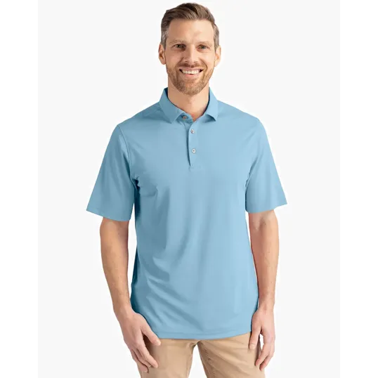 Virtue Recycled Featherlight Pique Men's Polo