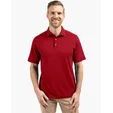 Virtue Recycled Featherlight Pique Men's Polo — view 5