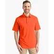 Virtue Recycled Featherlight Pique Men's Polo — view 6