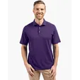 Virtue Recycled Featherlight Pique Men's Polo — view 7