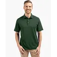 Virtue Recycled Featherlight Pique Men's Polo — view 10