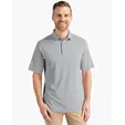 Virtue Recycled Featherlight Pique Men's Polo — view 13