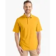 Virtue Recycled Featherlight Pique Men's Polo — view 17