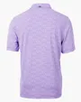 Virtue Recycled Botanical Print Featherlight Pique Men's Polo — view 25