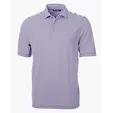 Virtue Recycled Stripe Featherlight Pique Men's Polo — view 24