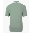 Virtue Recycled Stripe Featherlight Pique Men's Polo — view 45