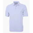 Virtue Recycled Stripe Featherlight Pique Men's Polo — view 29
