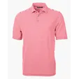 Virtue Recycled Stripe Featherlight Pique Men's Polo — view 32