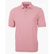 Virtue Recycled Stripe Featherlight Pique Men's Polo — view 34