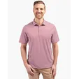 Virtue Recycled Stripe Featherlight Pique Men's Polo — view 19