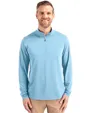 Virtue Recycled Featherlight Pique Quarter Zip Pullover — view 28