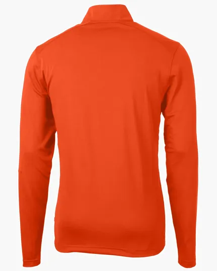 Virtue Recycled Featherlight Pique Quarter Zip Pullover — view 20