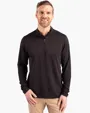 Virtue Recycled Featherlight Pique Quarter Zip Pullover