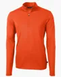 Virtue Recycled Featherlight Pique Quarter Zip Pullover — view 11